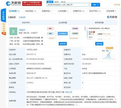 瓜子二手車拓展業務版圖 關聯公司新增廣播電視節目制作及互聯網文化活動